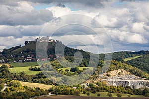 The ruins of the ancient castle Branc