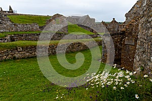 Ruins of ancient castle. Charles fort Kinsale Cork county Ireland. Irish castles