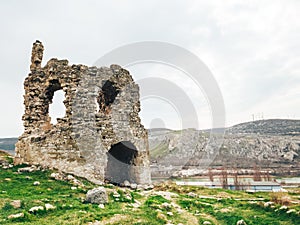 The ruins of ancient castles