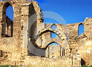 Ruins of ancient church, Famagusta, Turkish Republic of Northern Cyprus