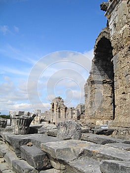 Ruins of the ancient city