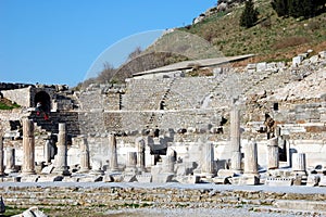 Ancient city Efesus photo