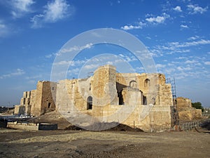 Ruins of the ancient city of Harran in mesopotamia