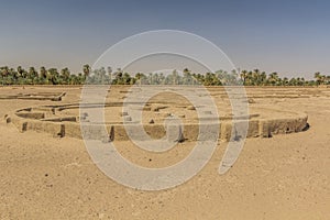 Ruins of the ancient city Kerma, Sud photo