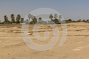 Ruins of the ancient city Kerma, Sud photo