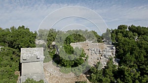 Ruins of the ancient city of Kyaneai, Turkey