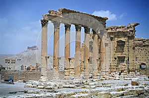 Ruins of ancient city Palmyra