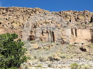 Puye Cliffs, New Mexico photo