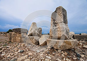 Ruins of ancient Cyprus city