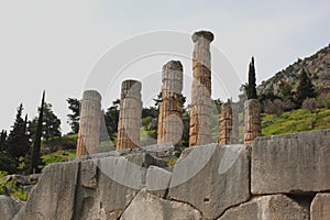 Ruins of ancient Delphi