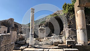 Ruins of ancient Ephesus, Selcuk, Izmir, Turkey