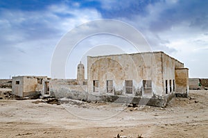 Ruins of an ancient fishing village