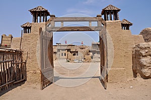 The ruins of the ancient fort