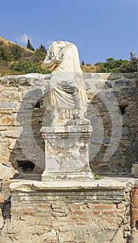 Ruins of the ancient Greek city Ephesus