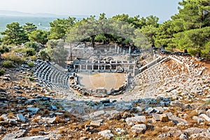 Ruins of Ancient Greek City of Priene photo