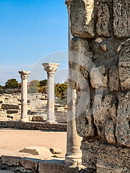 Ruins of Ancient Greek city