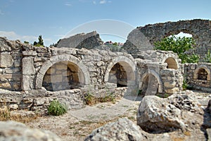 Ruins of ancient Greek colony Khersones