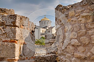 Ruins of ancient Greek colony Khersones