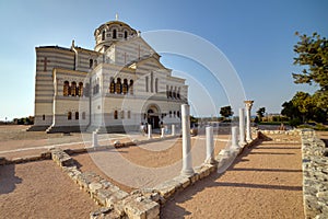 Ruins of ancient Greek colony Khersones