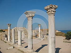 Ruins of ancient greek colony Khersones