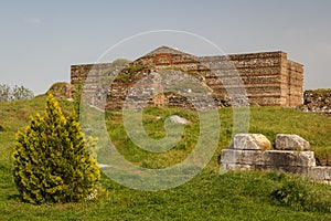 Ruins of the ancient Greek and Roman city of Sardis