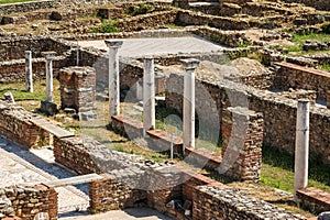 Ruins of the ancient Heraclea Lyncestis town