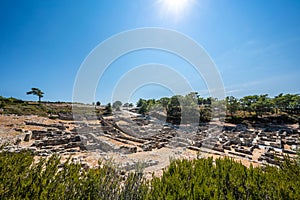 Ruins of Ancient Kamiros in Crete