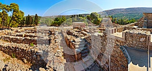 Ruins of Ancient Knossos Palace photo