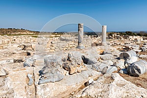 Ruins of ancient Kourion. Limassol District. Cyprus