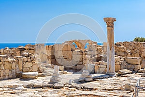 Ruins of ancient Kourion, Limassol District, Cyprus photo