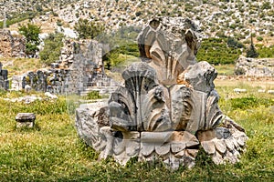 Ruins of the ancient Limyra town