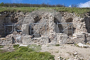 Ruins of ancient polis Heraclea Sintica, Bulgaria photo