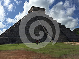 The Ruins of Ancient Mayan Buildings: Chichenitza photo