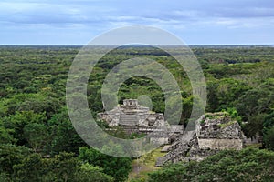 Ruins of ancient Mayan city Ek Balam, Yucatan, Mexico