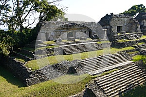 Ruins of the ancient Mayan city Palenque, Mexico