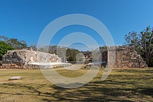 Ruins of the ancient Mayan city Uxmal. UNESCO World Heritage Site, Yucatan, Mexico
