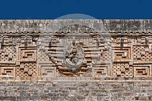 Ruins of the ancient Mayan city Uxmal. UNESCO World Heritage Site, Yucatan, Mexico