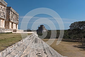 Ruins of the ancient Mayan city Uxmal. UNESCO World Heritage Site, Yucatan, Mexico