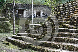 Ruins of the ancient Mayan city Yaxha