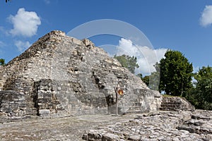 Ruins of the ancient Mayan city Yaxha