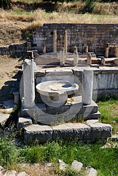 The ruins in ancient Messene Messinia