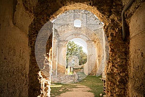 Ruins of ancient monastery