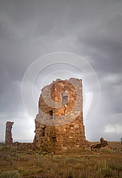 Ruins of an ancient observatory