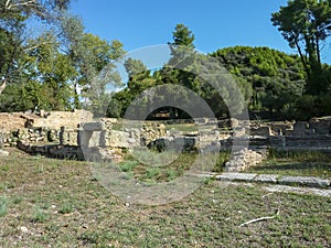 Ruins of the ancient Olympia