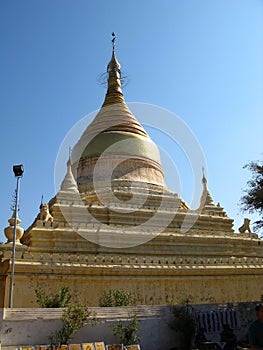 Ruins of the ancient pagoda, Bagan, Myanmar