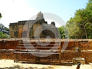 Ruins of the ancient pagoda, Bagan, Myanmar