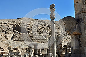 Ancient Persepolis Complex in Pars, Iran