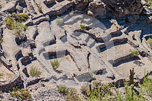 Ruins of ancient pre-inca town Quilmes