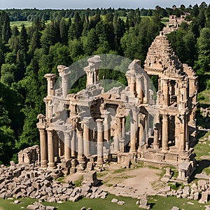 Ruins of the ancient Roman city of Ephesus, Turkey