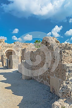 Ruins of the ancient Roman city of Side